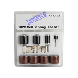 다이 그라인다용 드릴 샌딩 드럼 키트 세트 20PCS CT-3DS008